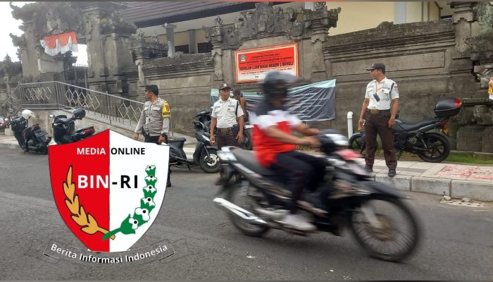 Jaga Situasi Tetap Mancarli, Personil Polsek Bangli Laksanakan PG Pagi