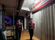 Antisipasi Gangguan Kamtibmas Pada Malam Hari, Personil Samapta Polres Bangli Lakukan Patroli Malam di Areal Pertokoan Pasar Kidul Bangli.