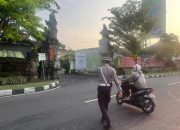 Beri Pelayanan Prima Kepada Masyarakat, Polres Bandara Ngurah Rai Laksanakan Pengaturan