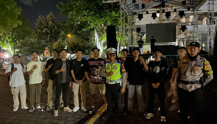 Polsek Kuta Selatan Gelar Colling Sistem di Universitas Udayana