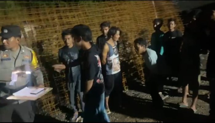 POLSEK KUTA SELATAN GELAR PENDATAAN PENDUDUK NON-PERMANEN DI DESA PECATU