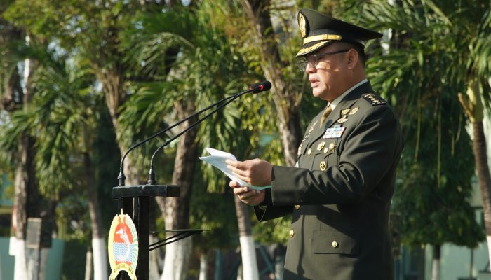 Kepala Staf Korem 084/Bhaskara Jaya Pimpin Upacara Peringatan Hari Bela Negara ke-76