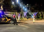 Jaga Situasi Tetap Kondusif, Polsek Bangli Intensifkan Kegiatan Blue Light Patrol