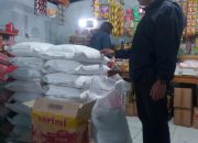 Monitoring Ketersediaan Stock dan Harga Sembako, Unit Intelkam Polsek Bangli Sambangi Pasar Kidul