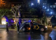 Antisipasi Kegiatan Masyarakat Dimalam Hari, Polsek Bangli Intensifkan Kegiatan Blue Light Patrol Seputaran Kota