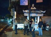 Jaga Kamtibmas Jelang Tahun Baru 2025 Polsek Denpasar Barat Gelar Patroli di Lapangan Puputan Badung