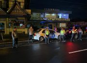 Polsek Kuta Selatan gelar Patroli Malam Minggu, Pastikan Situasi Aman dan Kondusif serta antisifasi bencana alam