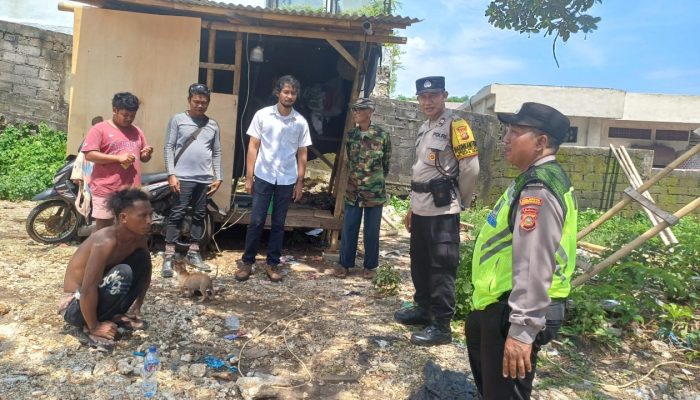 Polsek Kuta Selatan Gelar Pendataan Penduduk Non-Permanen di Desa Pecatu
