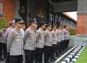 Pimpin Apel Pagi, Dirressiber Polda Bali Tekankan Etika Bermedsos Kepada Personel