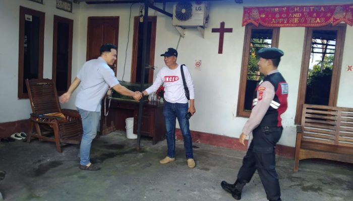 Jaga Situasi Tetap Kondusif, Pawas Bersama Anggota Sambangi Tempat Ibadah PPI Sembung