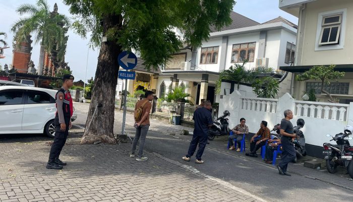 Polres Bandara Lakukan Pengamanan Giat Ibadah Minggu di Gereja Ekklesia, Tuban