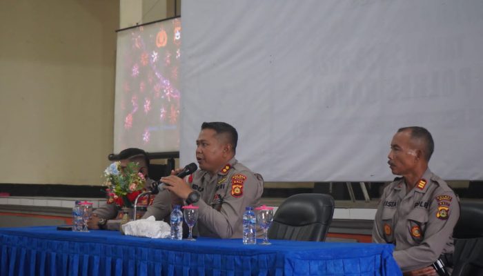 Kapolres Bangli Berikan Arahan kepada PJU dan Bhabinkamtibmas.