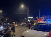 Sat Samapta Laksanakan Gatur dan Pergelaran Blue Light Randis R4 di Pusat Keramaian Malam Di Kota Bangli Demi Kenyamanan Dan Kelancaran Arus Lalu lintas Pada Malam.
