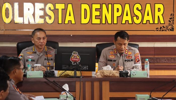 Puslitbang Polri Lakukan Penelitian di Polresta Denpasar Terkait Evaluasi Gudang Penyimpanan Senjata Api dan Amunisi