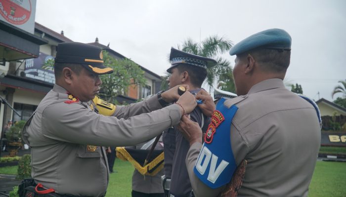 Operasi Keselamatan 2025, Polres Bangli Laksanakan Gelar Pasukan