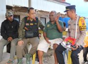 Perkuat Sinergi, Kasatgas Humas Ops Damai Cartenz Silaturahmi dengan Ketua Dewan Adat Pegunungan Bintang