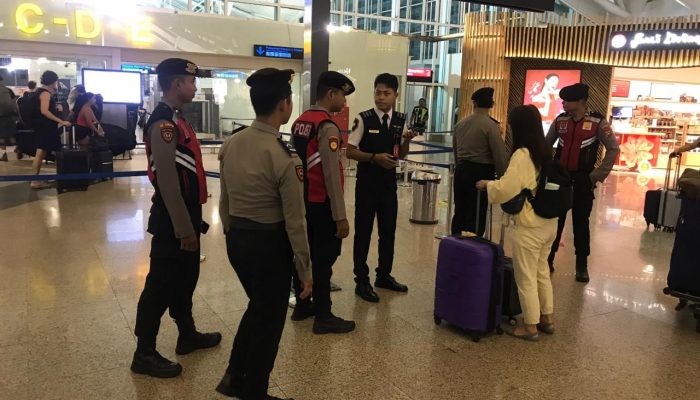 Polres Bandara Laksanakan Patroli Susuri Objek Vital Bandara
