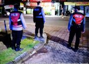 Polsek Kuta Selatan Gelar Blue Light Patrol, Ajak Pemuda Jaga Kamtibmas Jelang Nyepi 2025