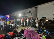 PATROLI BLUE LIGHT Anggota Polsek Susut Melaksanakan Patroli Blue Light antisipasi Kamtibmas Di malam hari Agar situasi Diwilkum Polsek susut tetap Kondusif