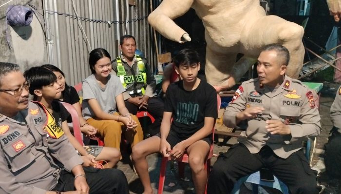 Tradisi & Keamanan Harus Sejalan: Kapolsek Dentim Sampaikan Pesan ke STT Dharma Santhi