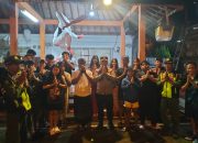 Sambang Kamtibmas: Kapolsek Dentim Himbau Pemuda Banjar Badak Sari Hindari Konflik Saat Pengerupukan