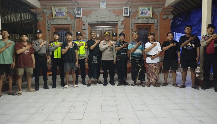 Sambang Kamtibmas: Kapolsek Dentim Ajak STT Canthi Graha Wujudkan Toleransi di Momen Nyepi Dan Ramadhan