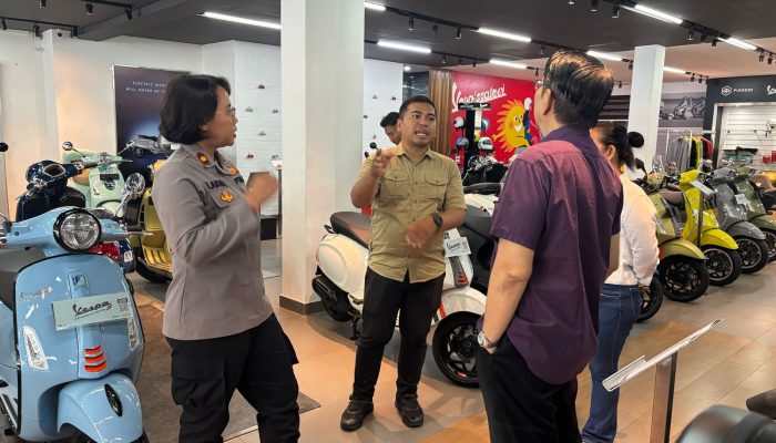 Sambang Kamtibmas Kapolsek Denpasar Barat Silaturahmi Dengan Manajemen Hotel