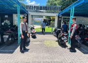 Giat Sholat Jumat, Polres Bandara Ngurah Rai Lakukan Pengamanan