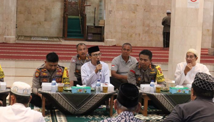 Polres Bangli Silaturahmi dengan Ketua MUI Kabupaten Bangli dan Tokoh Umat Muslim.