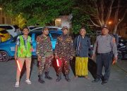 Pengamanan Salat Tarawih di Masjid Agung Palapa Berjalan Lancar