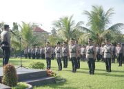 Kapolres Bangli Pimpin Serah Terima Jabatan Waka Polres, Kabag Ren, Kasat Samapta dan Kapolsek Susut Polres Bangli.