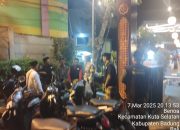 Pengamanan Sholat Tarawih di Masjid Agung Ibnu Batutah Berjalan Lanca