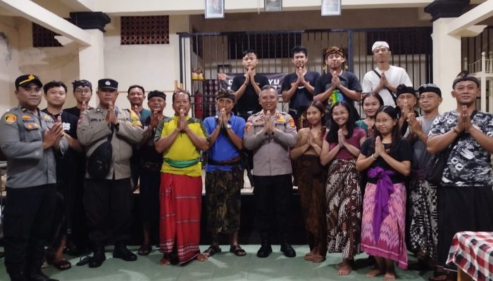 Sambang Kapolsek Dentim: STT. St Purimas Diminta Patuhi Perda Pelestarian Ogoh-Ogoh