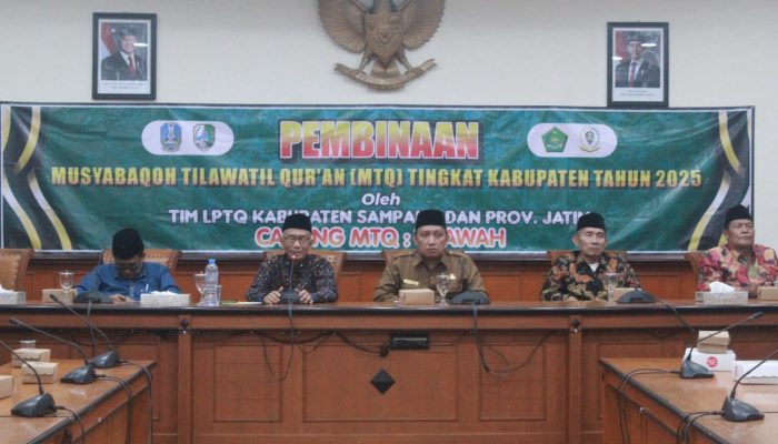 Pemkab Sampang Gelar Pembinaan MTQ 2025, Targetkan Bisa Tembus Nasional