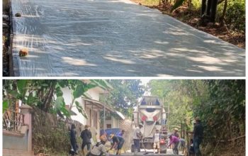Jalan Poros Desa Nepa di Bangun, Warga “Bukti Nyata Kerja PJ Kepala Desa yang Membangun